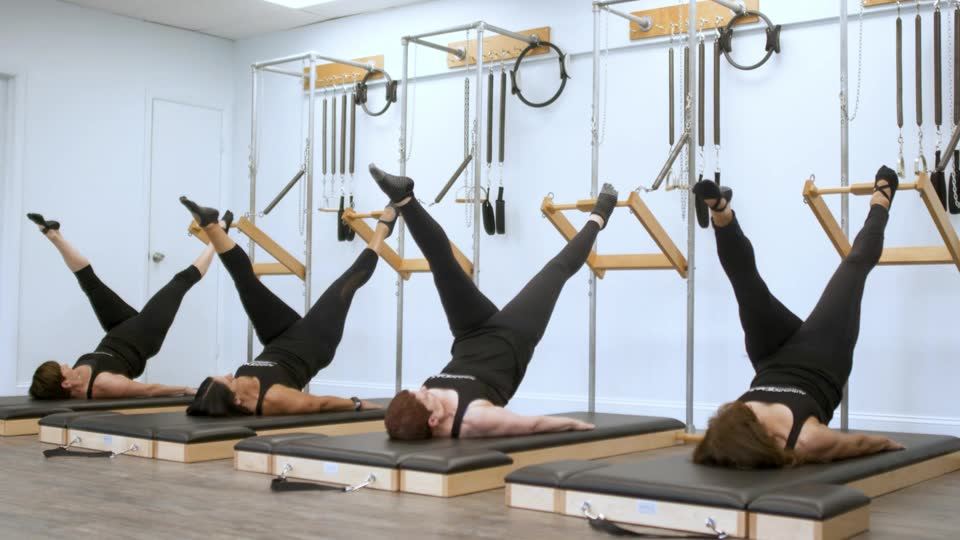 Authentic Pilates studio film still